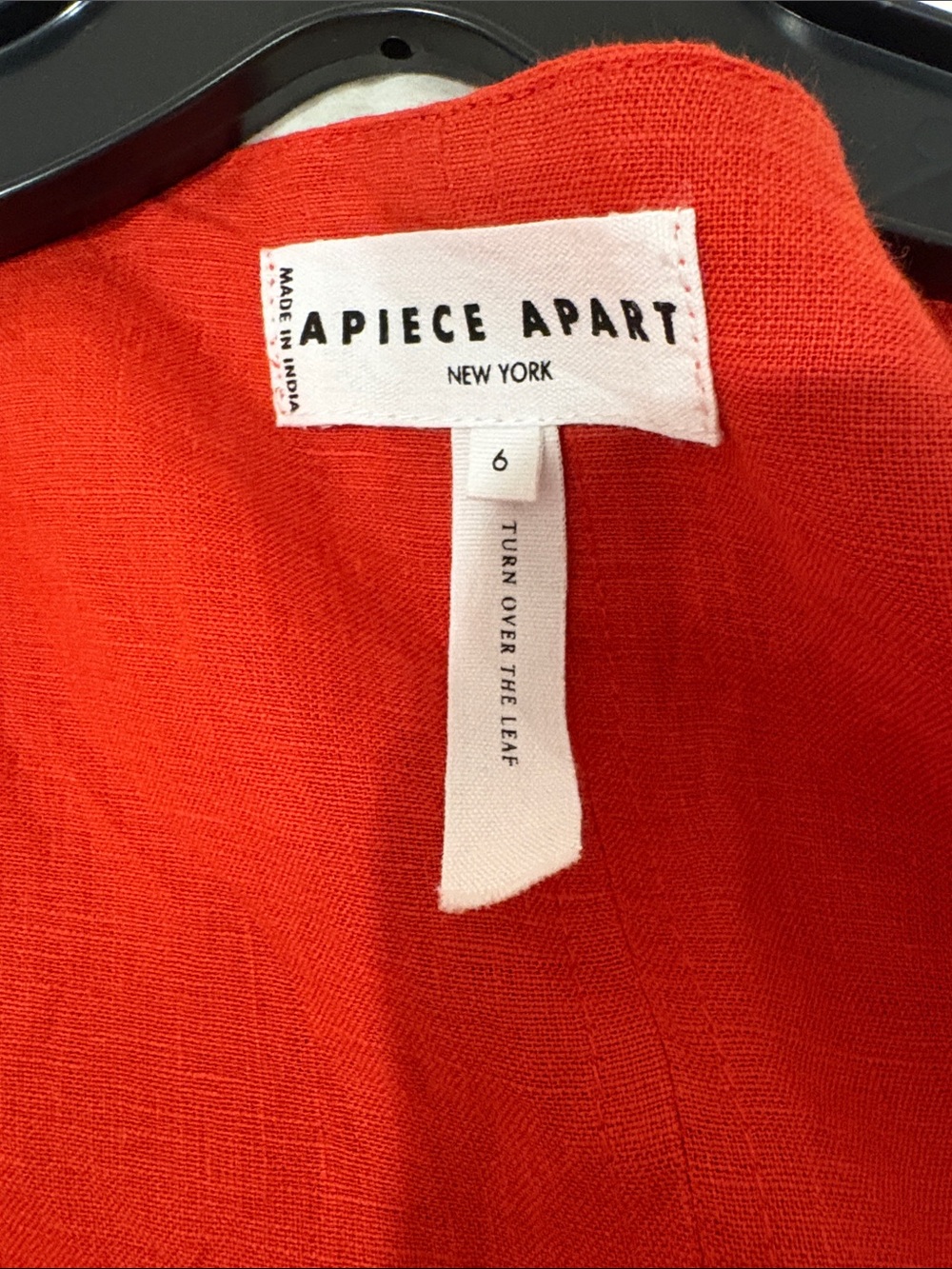 Apiece Apart Red Sleeveless Maxi Wrap Dress - Picture 8 of 9